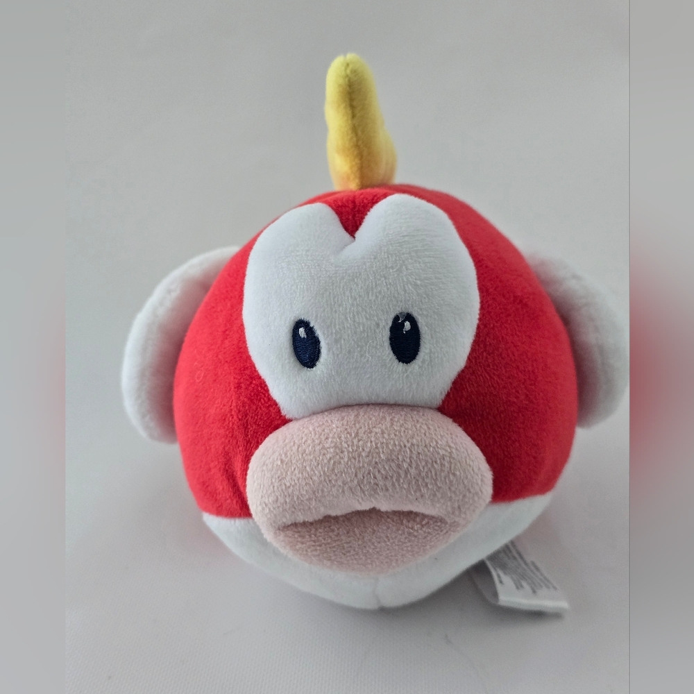 Super Mario Cheep Cheep Plush Red Fish All-Star Collection Nintendo Little Buddy